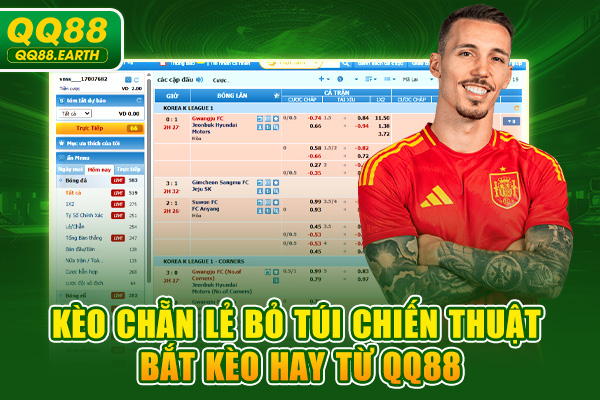 Kèo Chẵn Lẻ Bỏ Túi Chiến Thuật Bắt Kèo Hay Từ QQ88